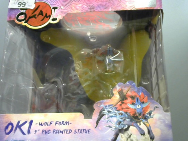 FIGURINE OKAMI WOLF FORM F4F