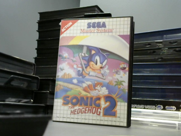 JEU MASTER SYSTEM SONIC THE HEDGEHOG