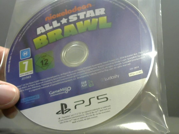 NICKELODEON ALL STAR BRAWL (LOOSE)