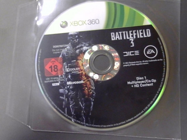 BATTLEFIELD 3 (LOOSE)