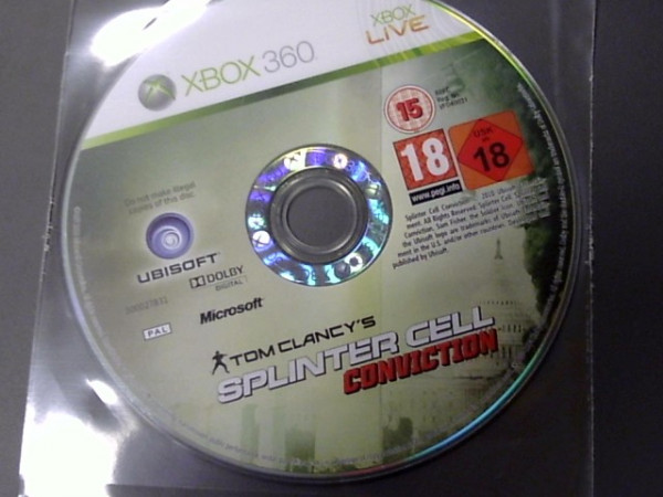 SPLINTER CELL CONVICTION (LOOSE)