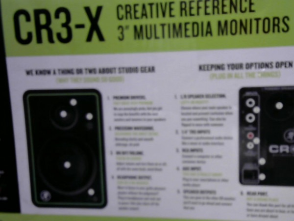 CR3-X MULTIMEDIA MONITORS