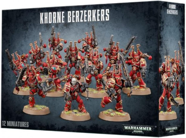 WARHAMMER WORLD EATERS KHORNE BERZERKERS