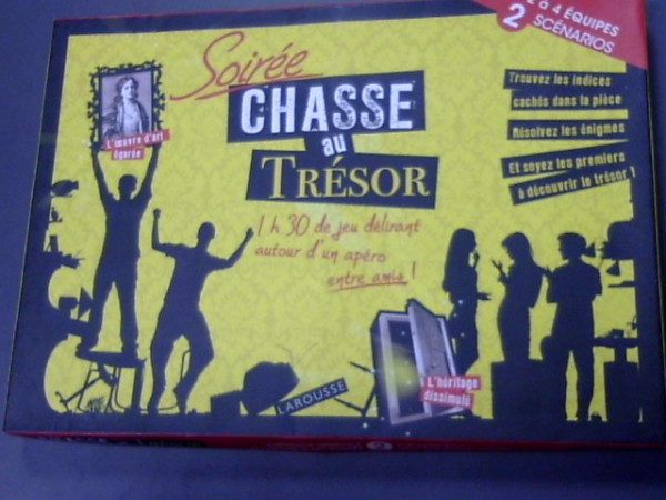 SOIREE CHASSE AU TRESOR