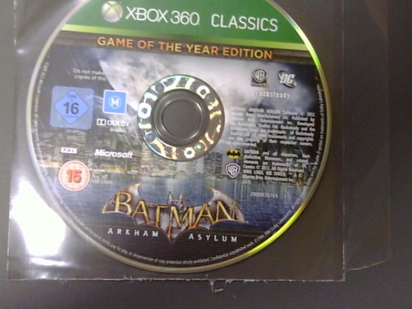 BATMAN ARKHAM ASYLUM (LOOSE)