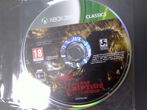 DEAD ISLAND RIPTIDE COMPLETE EDITION (LOOSE)