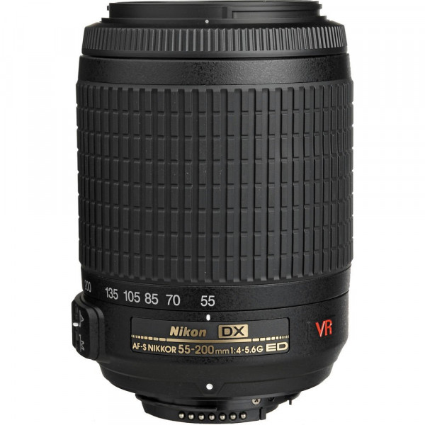 OBJECTIF NIKON TELEOBJECTIF STABILISE AF-S DX VR 55-200 MM