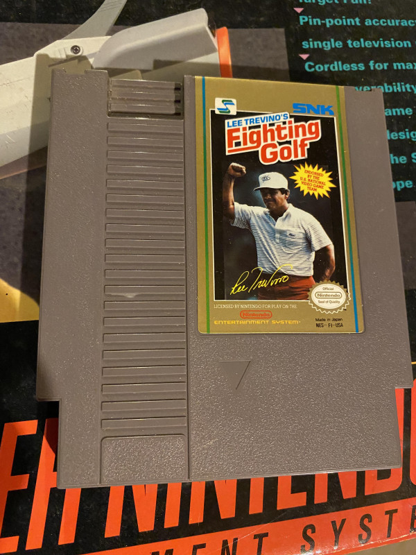 LEE TREVINOS FIGHTING GOLF NES LOSE