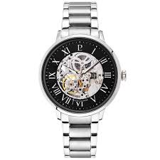 MONTRE HOMME AUTOMATIC CADRAN NOIR BRACELET ACIE