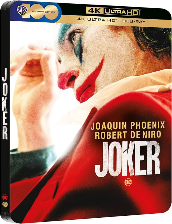 JOKER STEELBOOK BLU-RAY 4K ULTRA HD