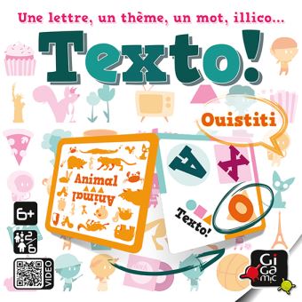 TEXTO ,JEU D'AMBIANCE