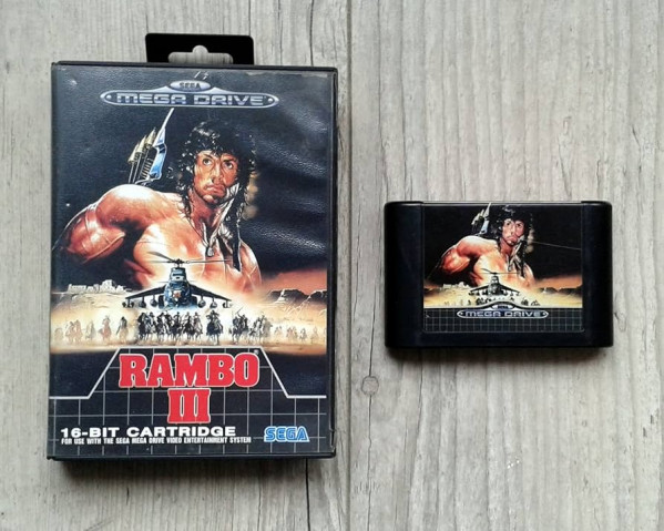 SEGA MEGADRIVE RAMBO 3 PAL