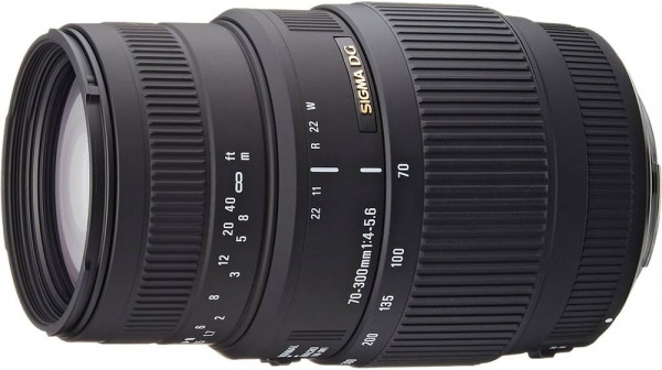 OBJECTIF SIGMA 70-300MM DG MACRO 1: 4