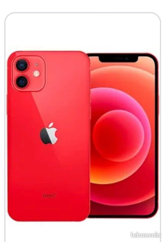 IPHONE 12 ROUGE