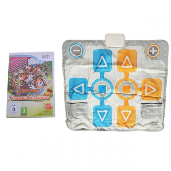 FAMILY TRAINER TREASURE ADVENTURE WII + TAPIS