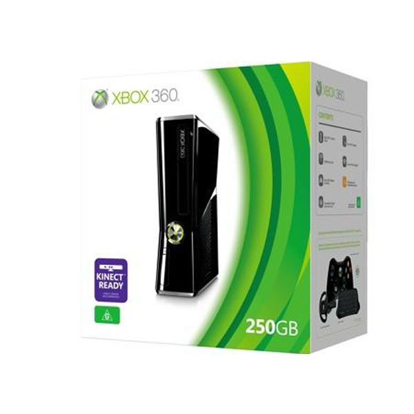 CONSOLE XBOX 360 SLIM 250GO EN BOITE