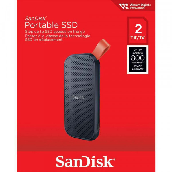 DD EXTERNE SSD 2T SANDISK PORTABLE SDSSDE30-2TOO-G26