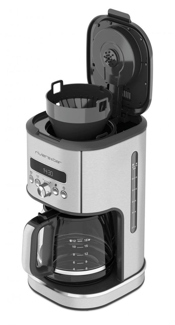 CAFETIERE FILTRE 1.8L INOX PROGRAMMABLE RIVIERA & BAR BCF570