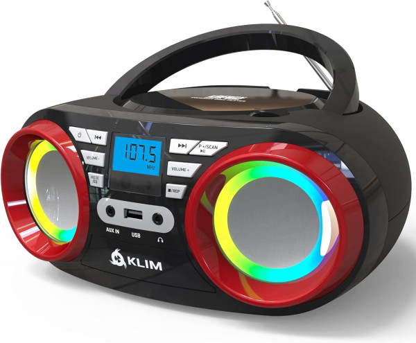 POSTE LED RADIO/CD/USB KLIM BOOMBOX B3