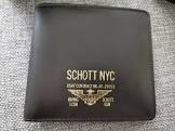 PETIT PORTE MONNAIE NOIR SCHOTT NYC