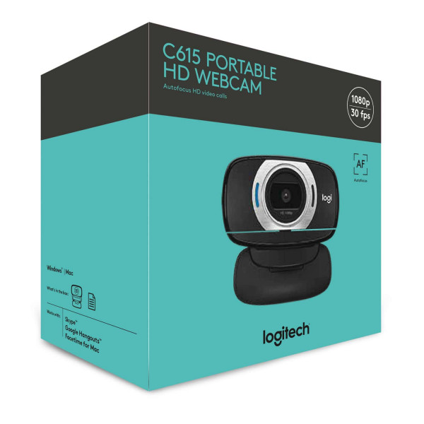 WEB CAM FULL HD LOGITECH C615 PORTABLE