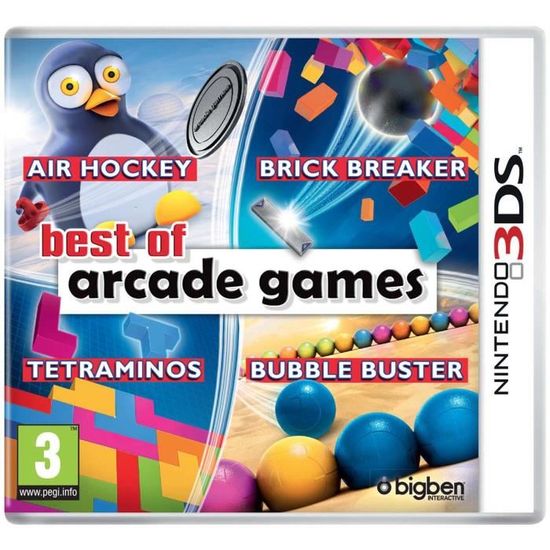 JEU 3DS BEST OF ARCADE GAMES