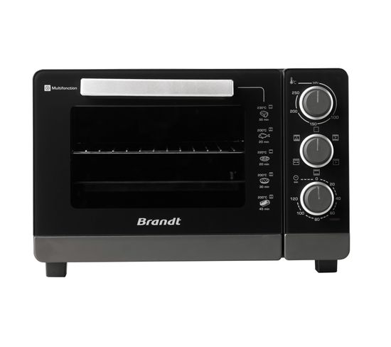 MINI FOUR 1500W 26L BRANDT FC265MHB CHALEUR TOURNANTE