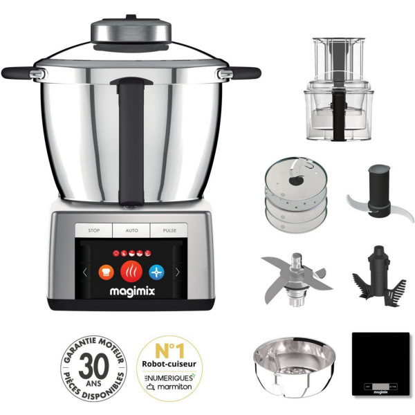 ROBOT CUISEUR MAGIMIX COOK EXPERT CHROME 1700W