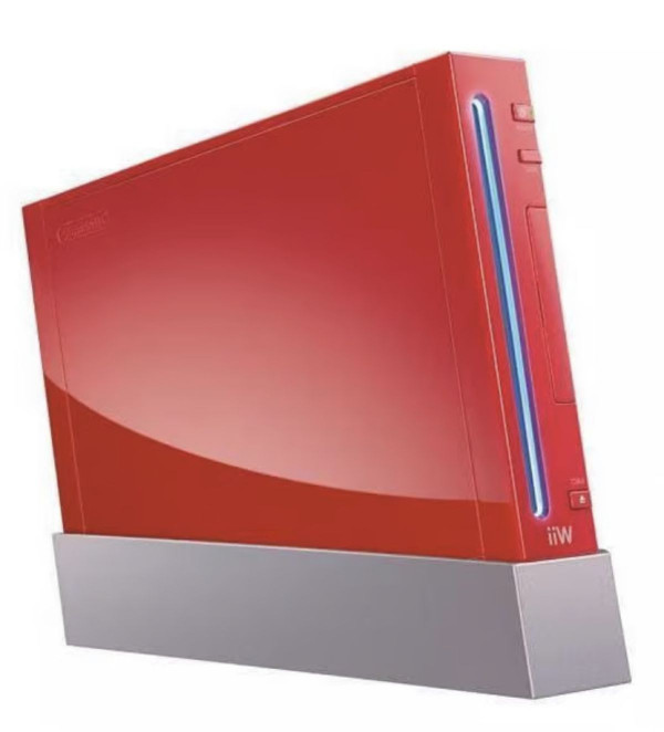 CONSOLE WII ROUGE