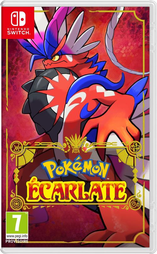 JEU SWITCH POKEMON ECARLATE