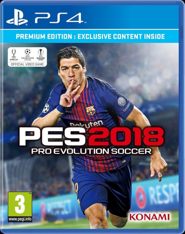 JEU PS4 PES 2018