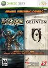 JEU XBOX 360 BIOSHOCK + OBLIVION